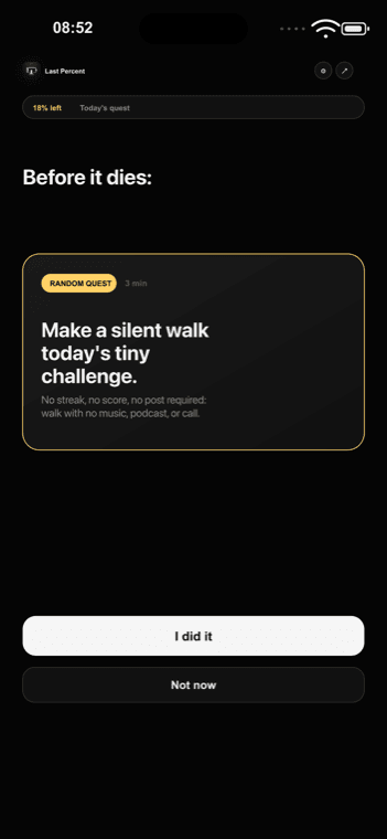 Last Percent product screenshot 2